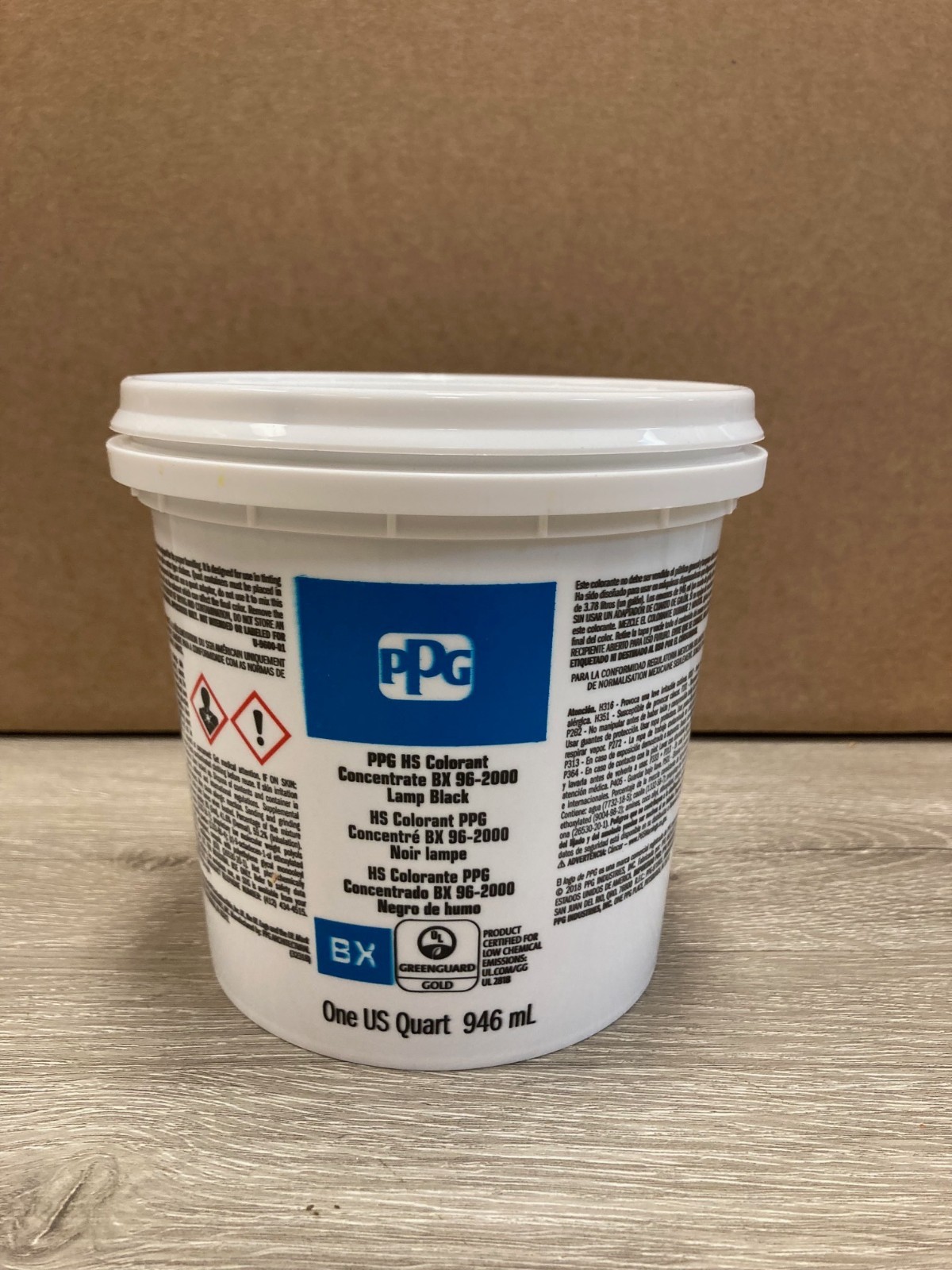 PPG Futurity Colorants and PPG HS Colorants various colors