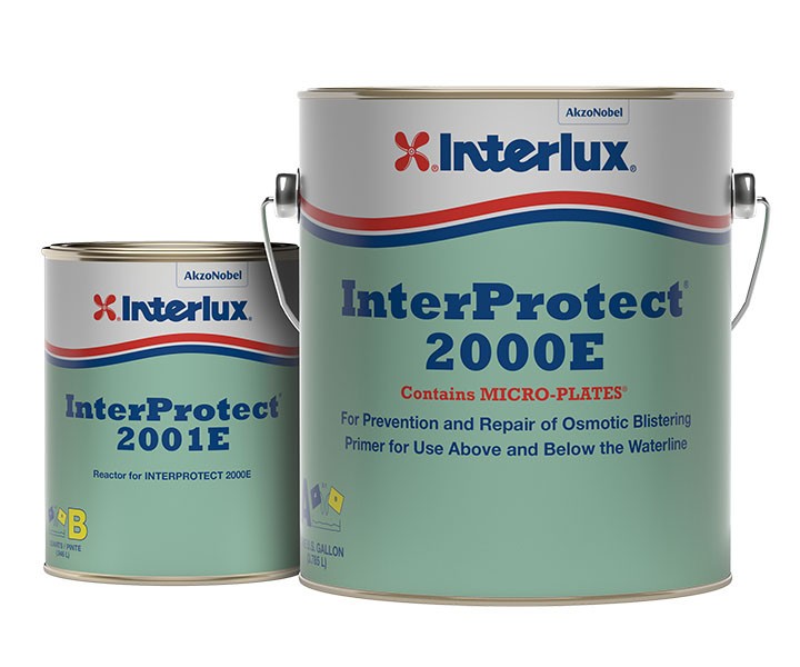 Interlux Interprotect Epoxy Barrier Coat Kit Gray 1 Quart 2000Q
