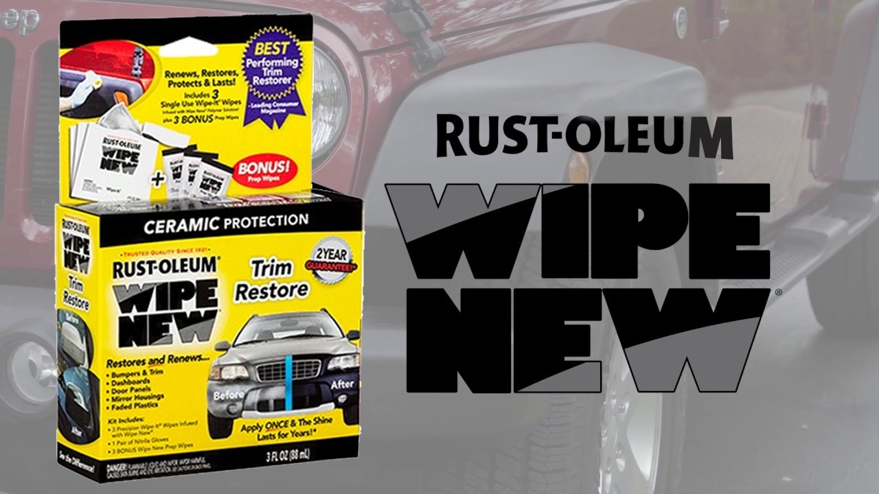Wipe New Trim Restorer Wipe-On Applicator – 6 Pack