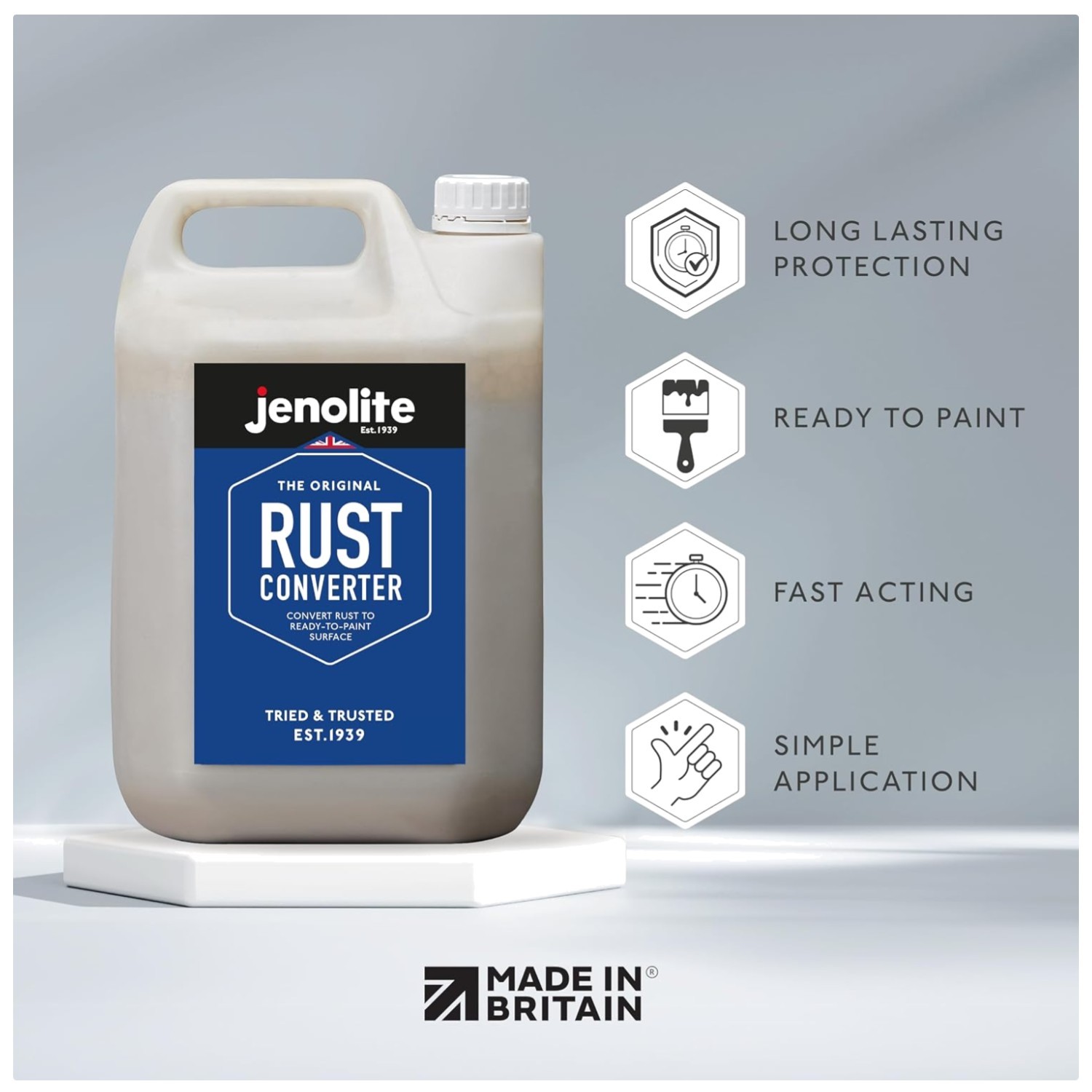 Fast-Acting Rust Converter & Inhibitor 5L