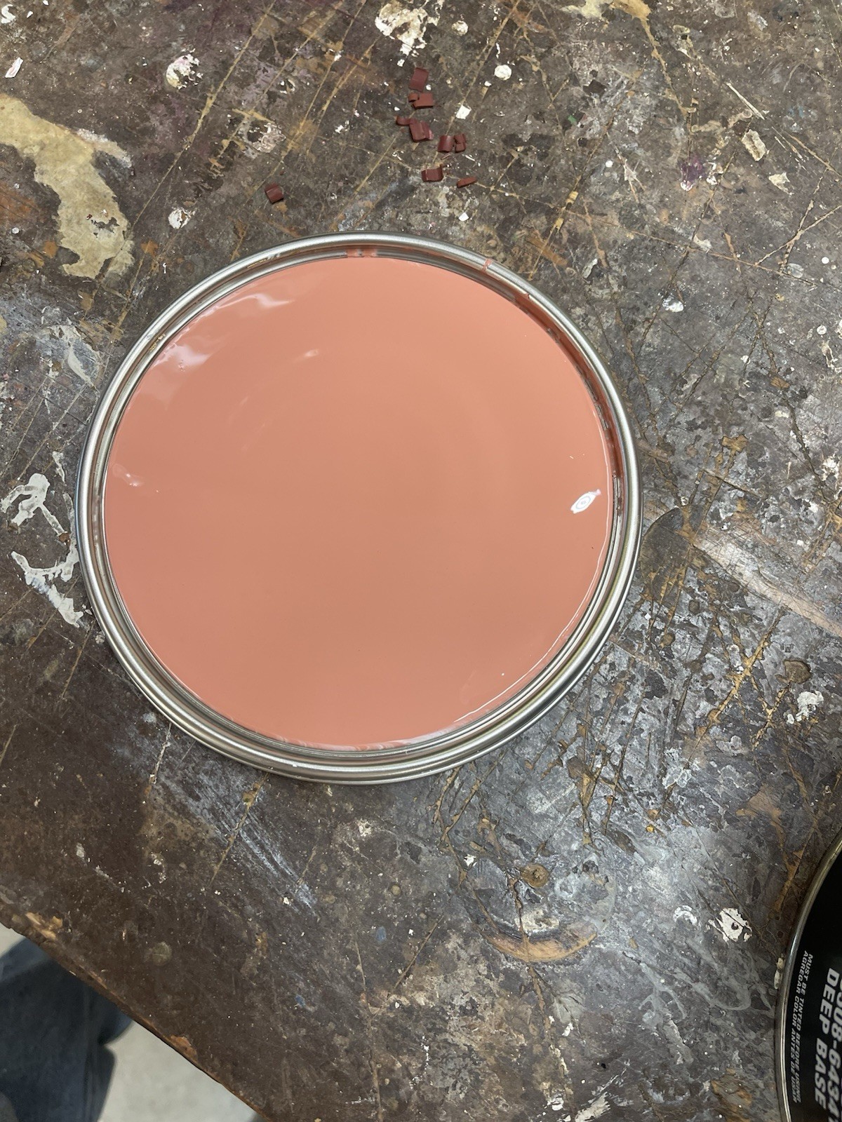 Sherwin Williams Emerald Interior Latex Paint/Custom Light Coral Clay / Flat
