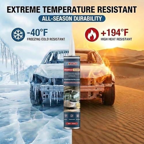 Urethane Windshield Adhesive,Primerless High Viscosity Structural VGS88F 1 Pack