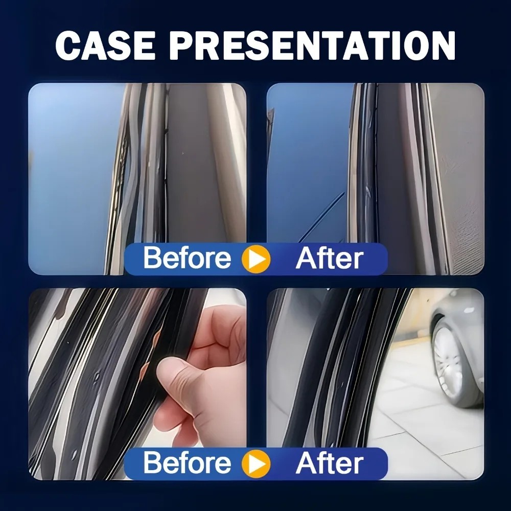 Universal Black Windshield Silicone Sealant Waterproof Automotive Repair Glue