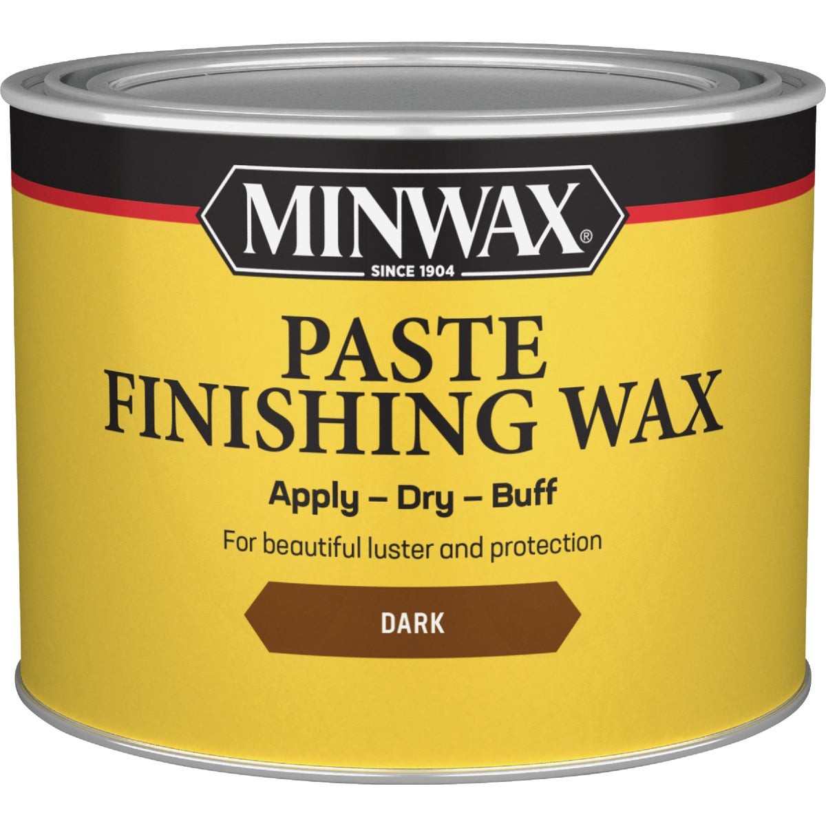 Minwax 1 Lb. Dark Finishing Paste Wax 786004444 Pack of 4 Minwax 786004444