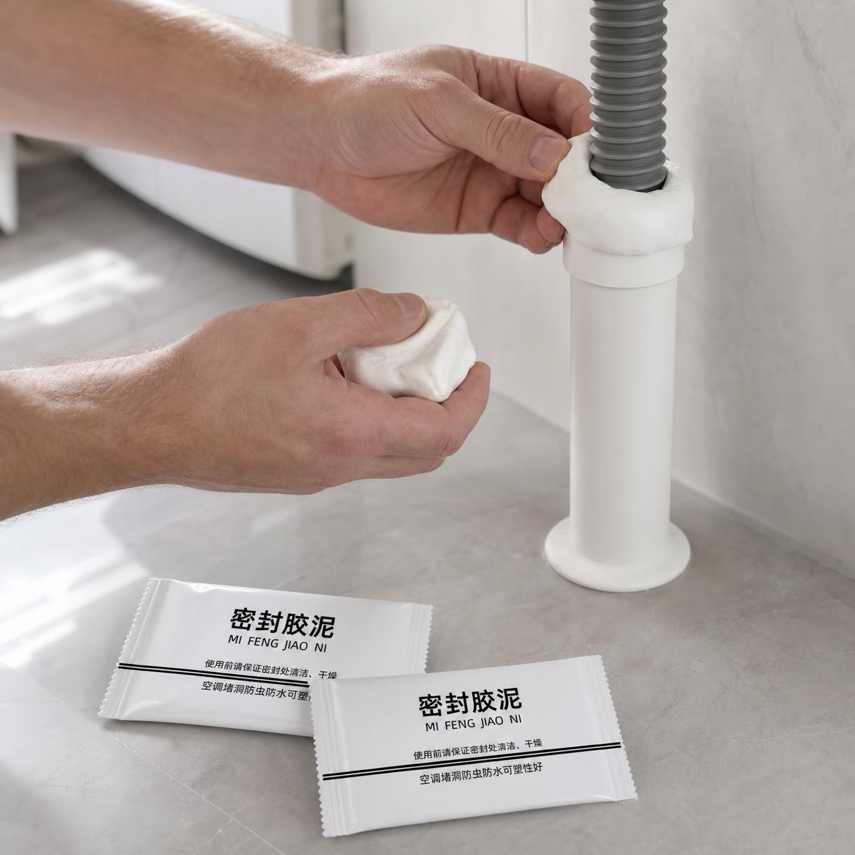 Moldable Plumbers Putty, Waterproof Duct Seal Sealing Clay