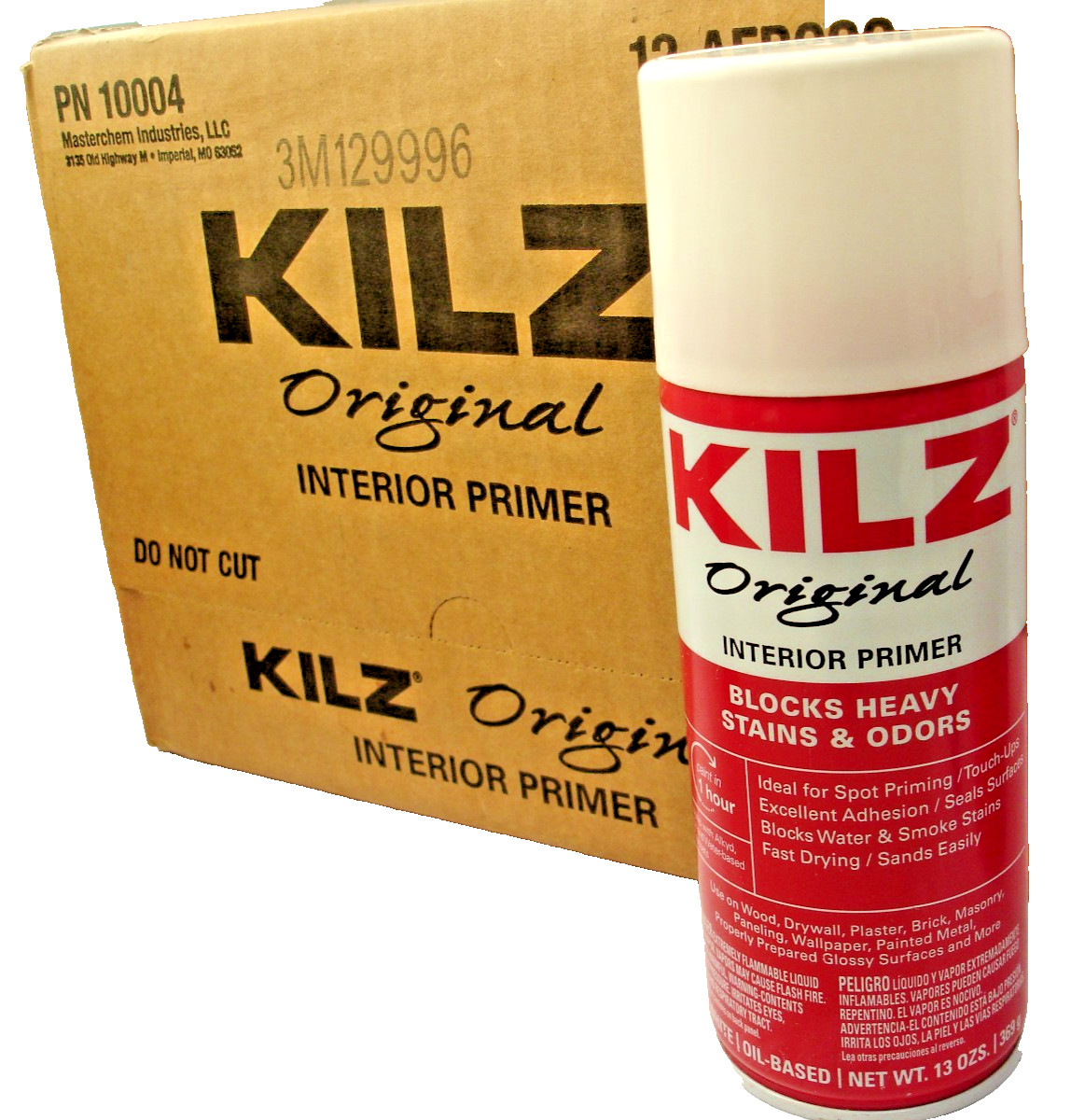 Kilz Original 13 OZ Aerosol Primer Sealer & Stain Killer Seals Water Stain NEW