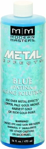 1 pt Modern Masters PA902 Blue Metal Effects Aging Solution