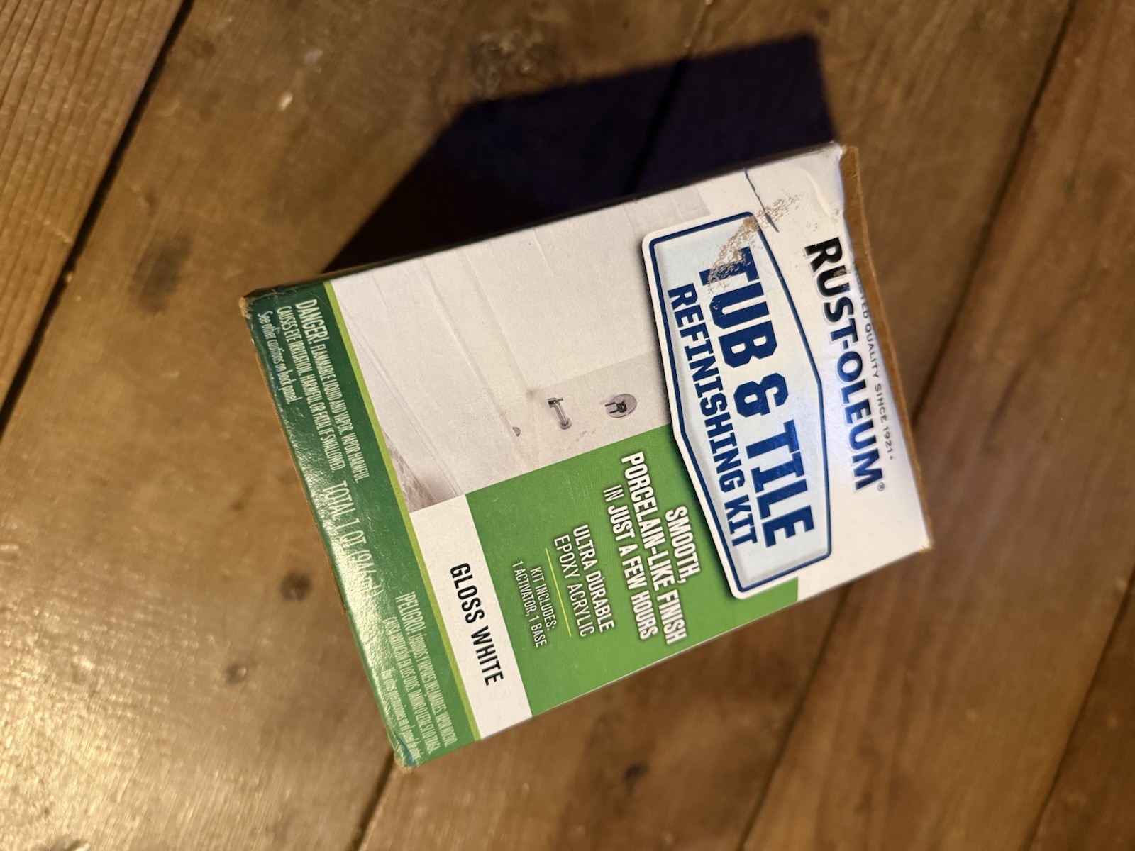 Rust-Oleum Tub and Tile Refinishing Kit – Gloss White NEW