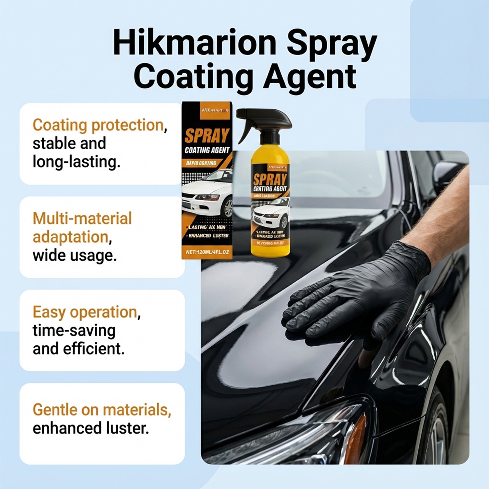 2026 NEW Nuan Car Coating Spray |Protection Quick Car Wax Polish Fast Shipping