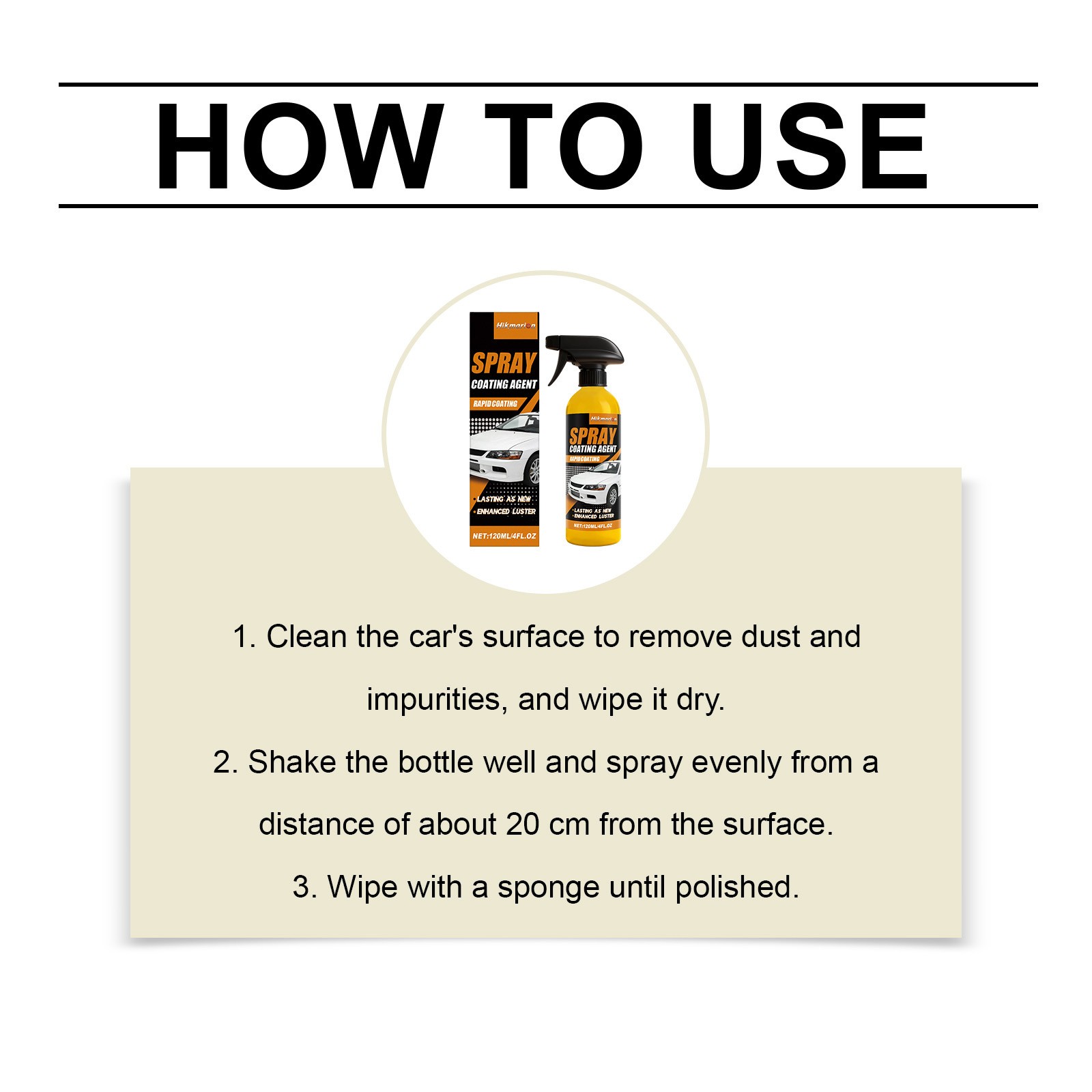 2026 NEW Nuan Car Coating Spray |Protection Quick Car Wax Polish Fast Shipping