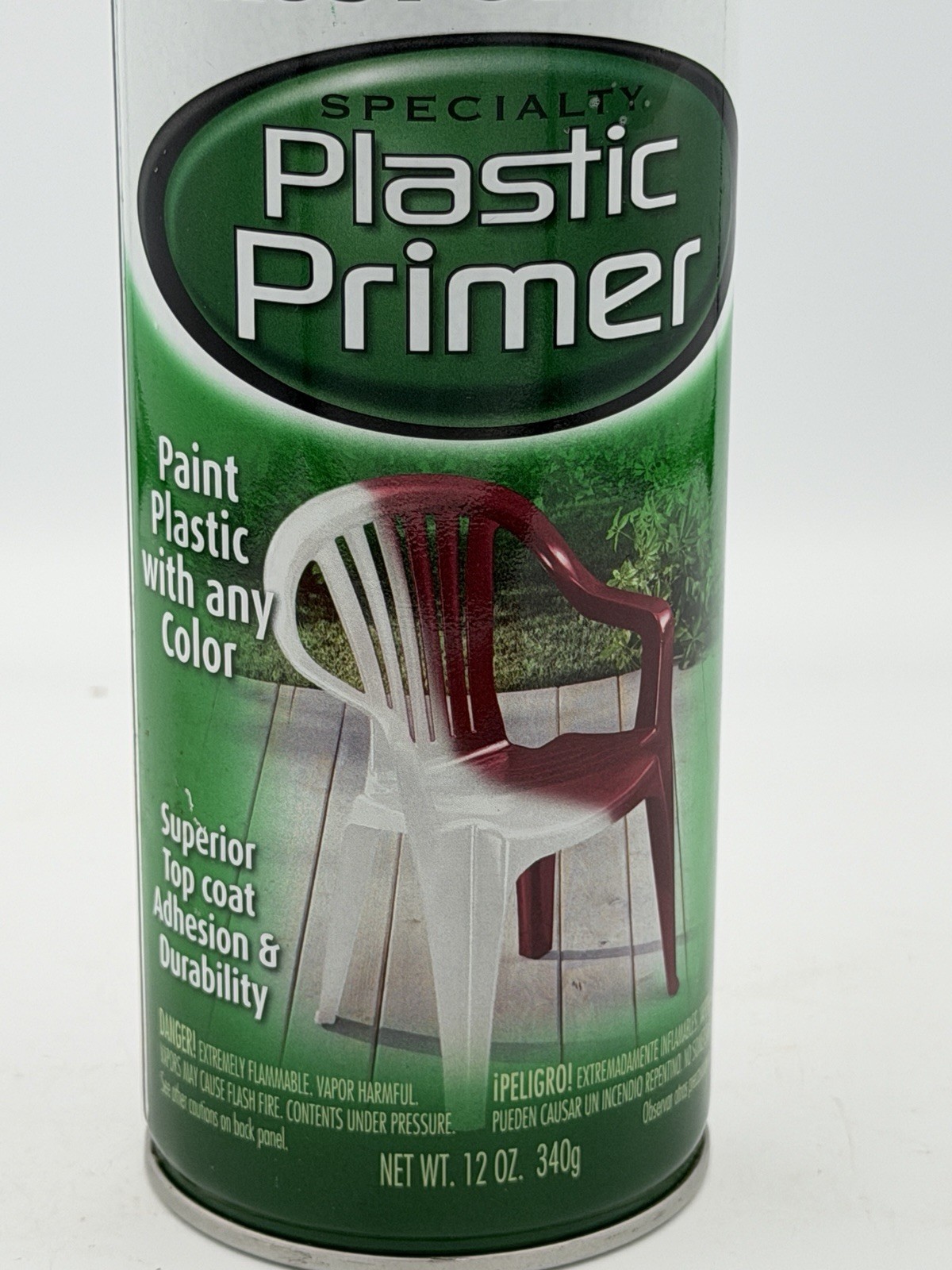 Rust-Oleum 12oz Plastic Primer Spray, 209460 Discontinued NOS