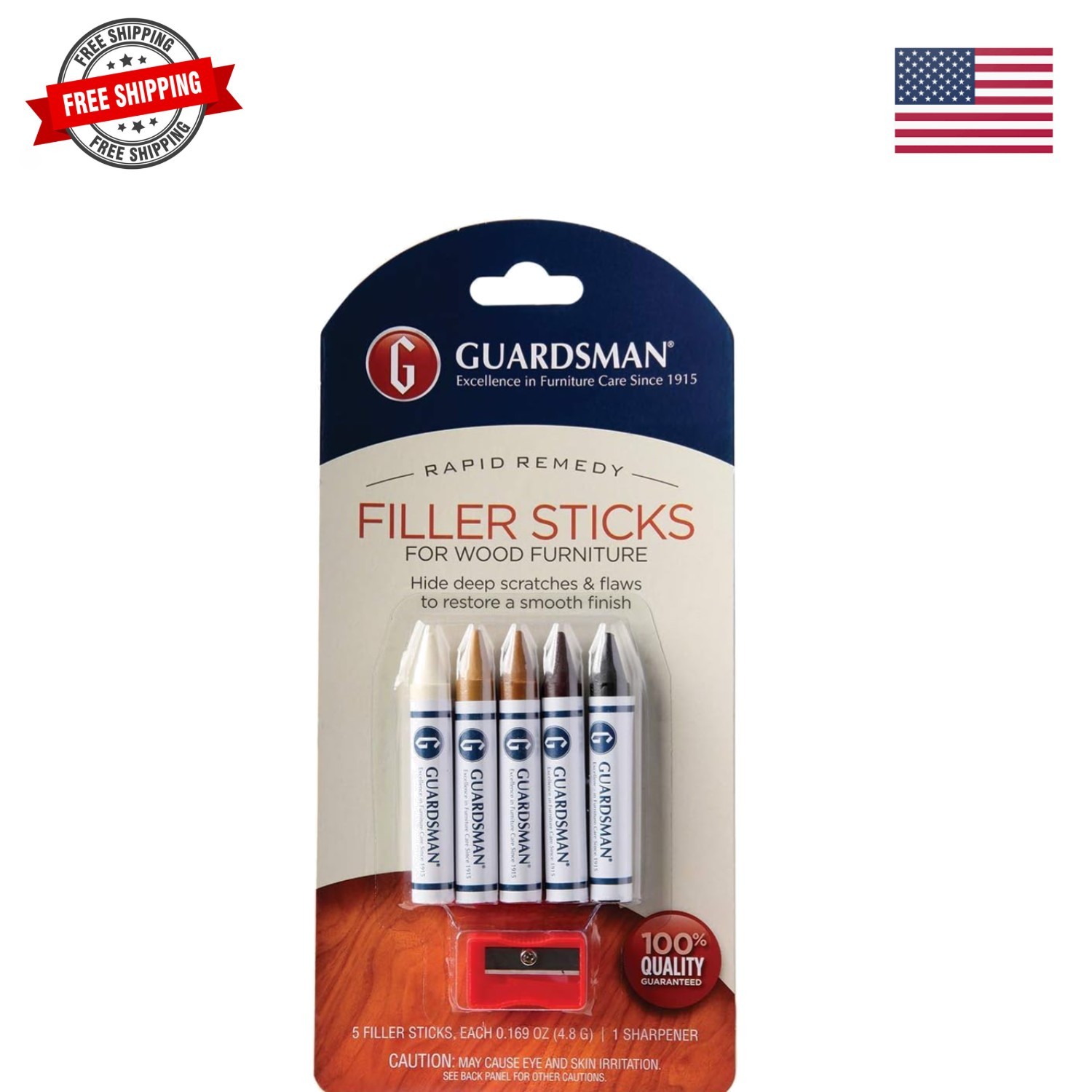 Wax Wood Furniture Filler Sticks, Furniture Scratch Repair Kit for Wood Floor…