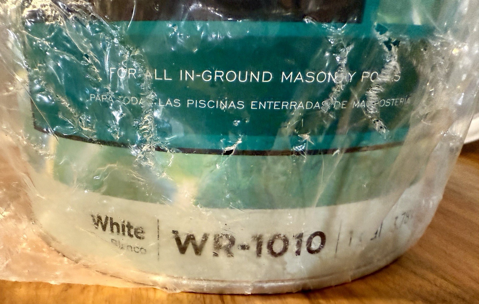 INSL-X Swimming Pool Paint, Water Based, White, Gallon, WR-1010, Semi-Gloss