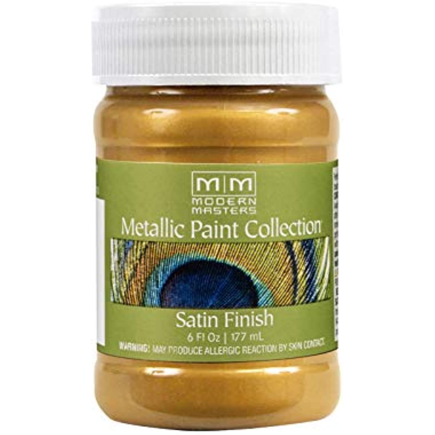 Modern Masters ME194-06 Metallic Iridescent Gold, 6-Ounce