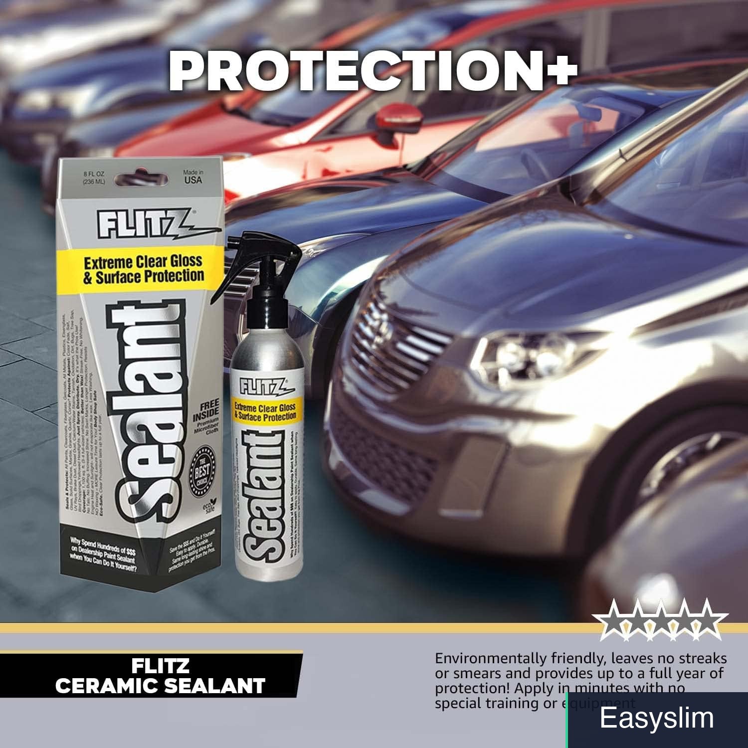Ceramic Sealant Spray 6 Pack 8 oz Hydrophobic Water Repellent Car Boat