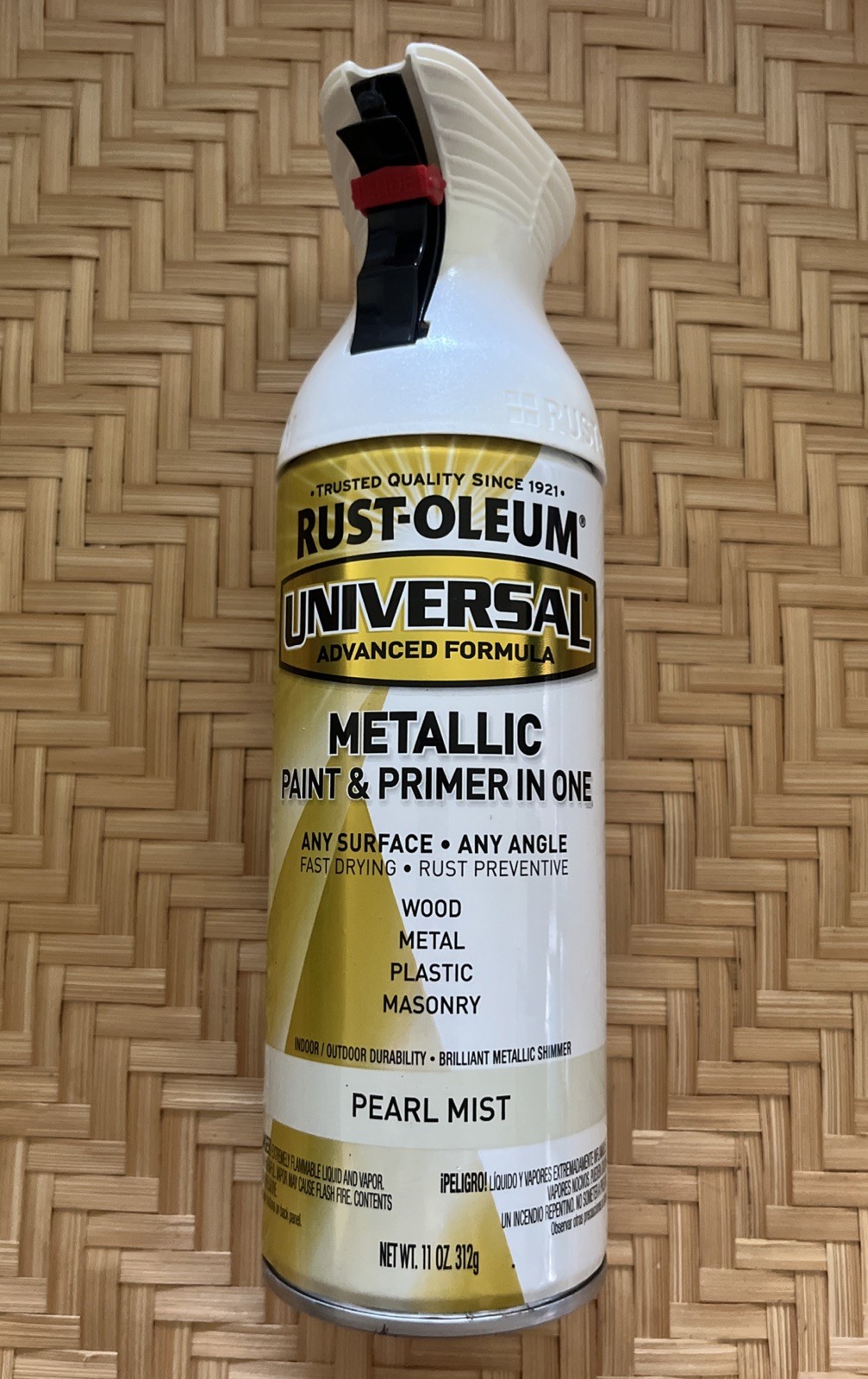 RUST-OLEUM Universal Spray Paint & Primer Metallic Pearl Mist 261411