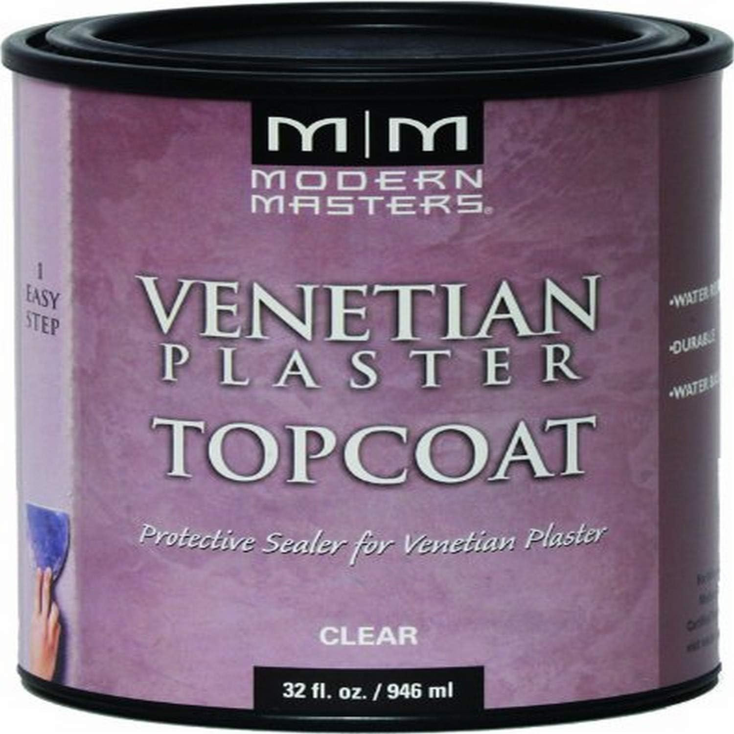Qt Modern Masters VP300 Clear Venetian Plaster Water-Based Venetian Plaster Topc