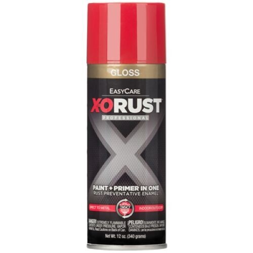 X-O Rust XOP6-AER 12 oz Can of EasyCare Gloss Bright Red Spray Paint