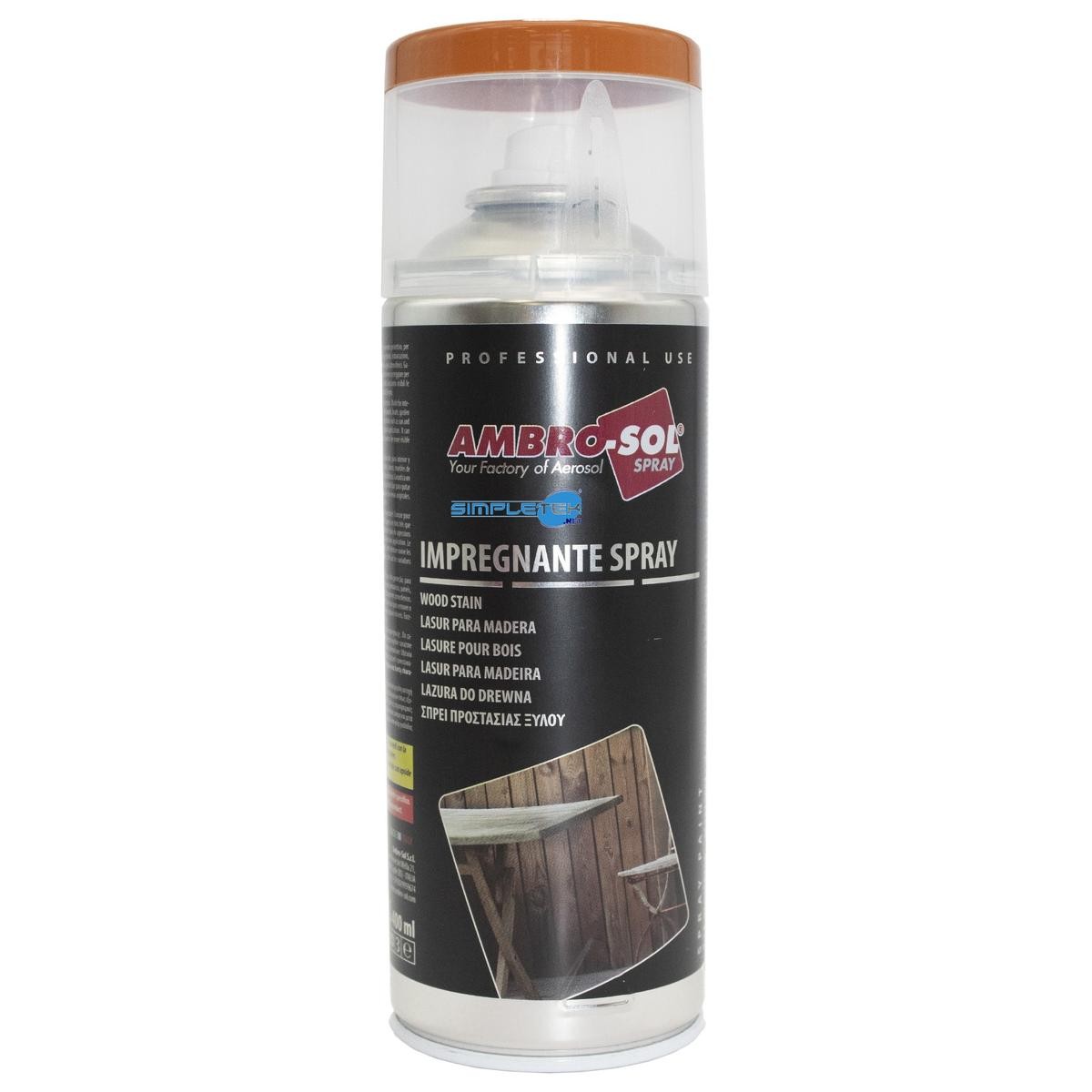 Light Walnut Wood Spray Impregnator Protective Fixtures Pergolas Boats 400ml_