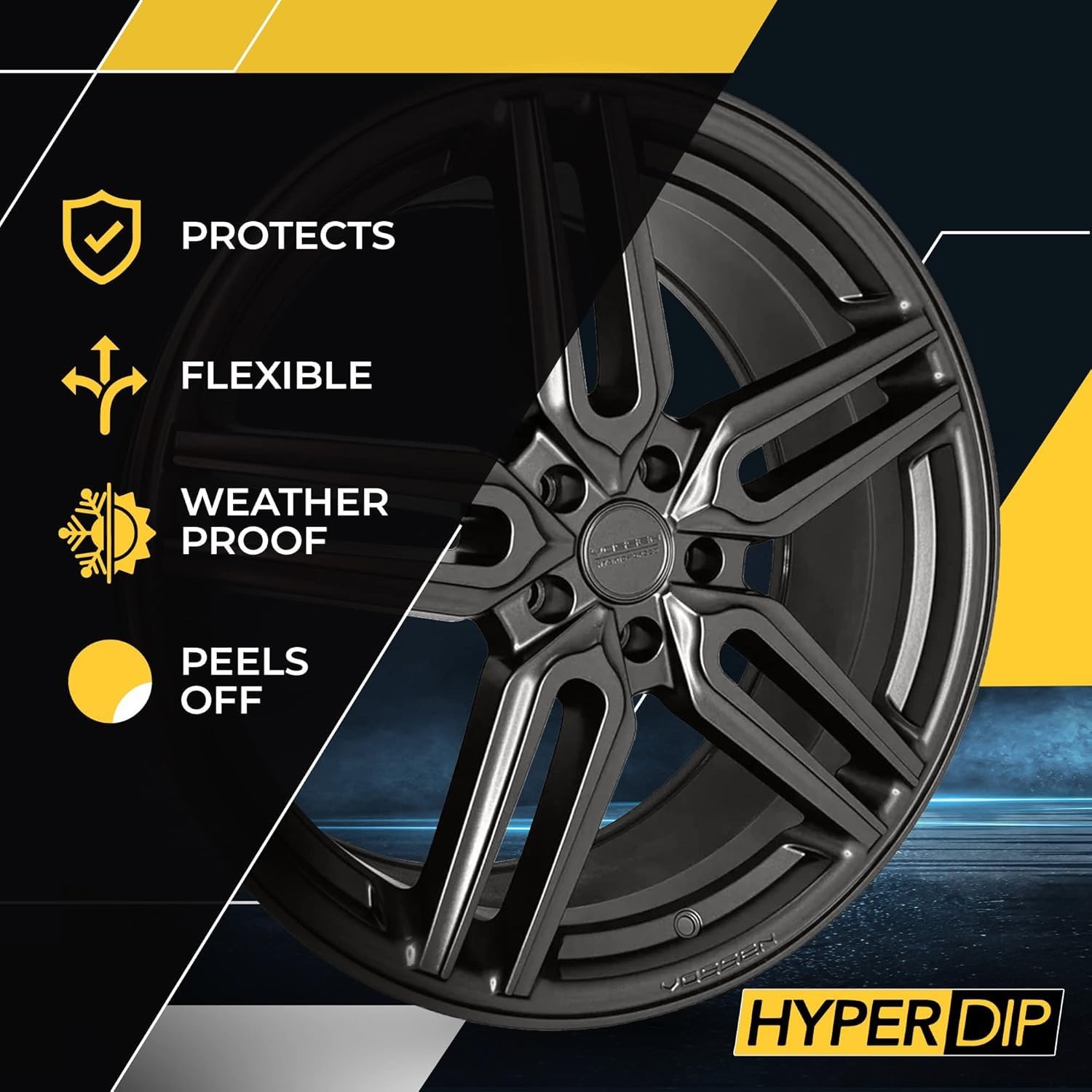 DipYourCar HyperDip Peelable Car Paint – 2-Pack Automotive Spray Paint for Wh…