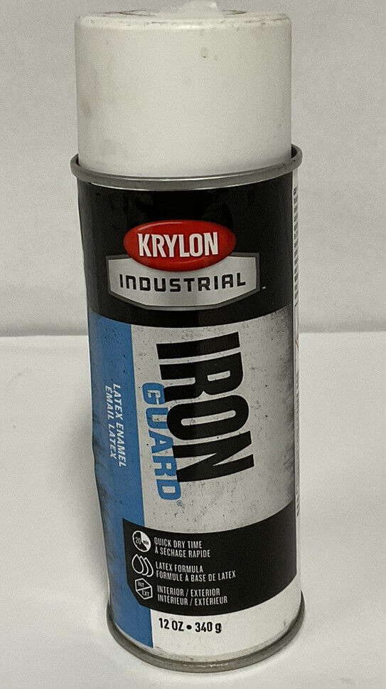 Krylon Industrial Iron Guard 7902 Spray Paint, OSHA 12 Oz.