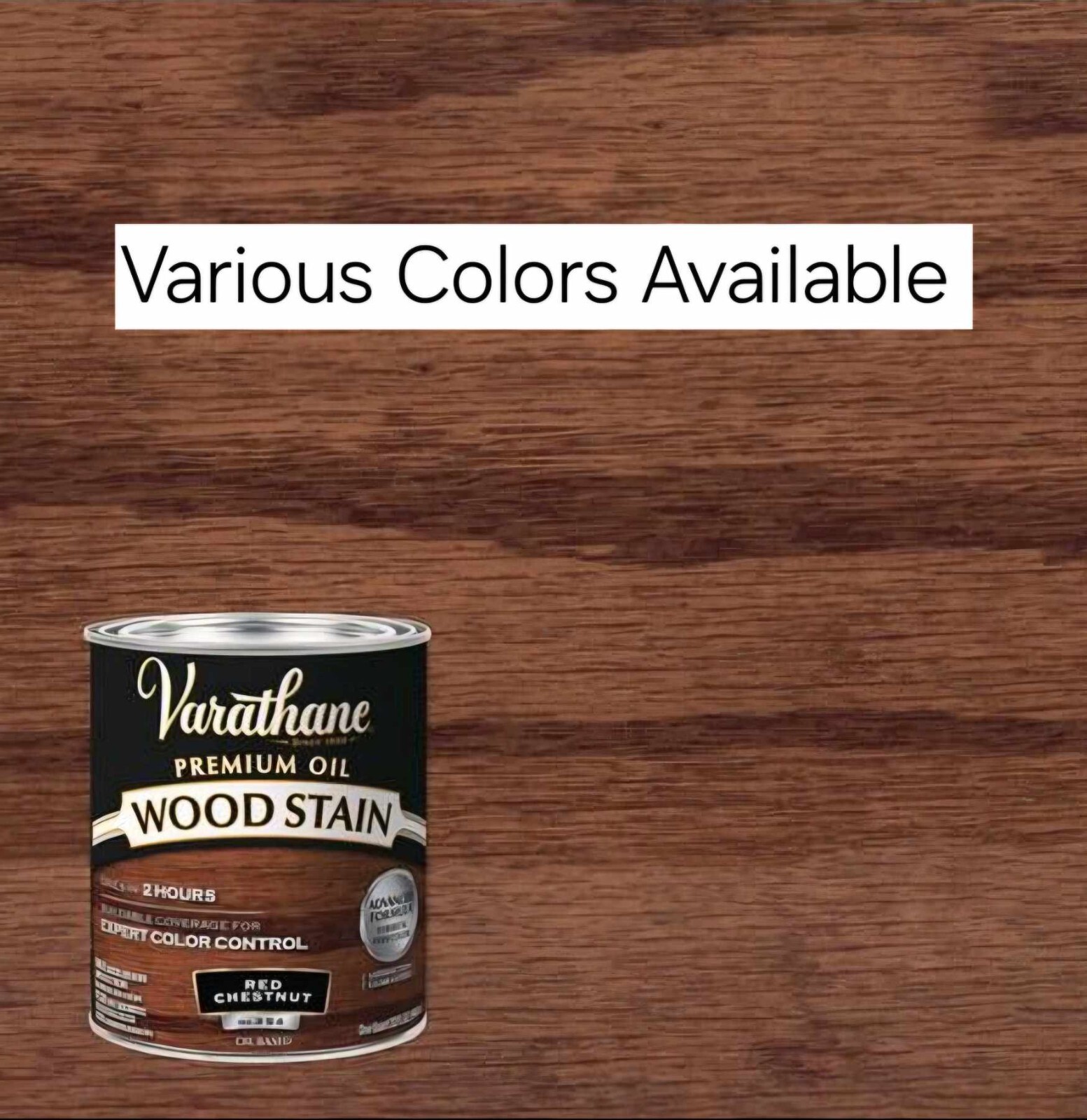 Varathane® Premium Interior Oil-Base Natural Wood Stain – 1 qt. Various Colors