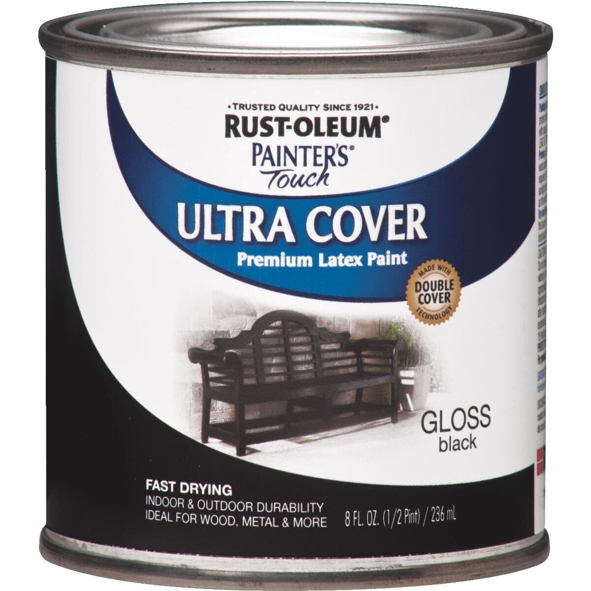 RustOleum Black Latex Paint
