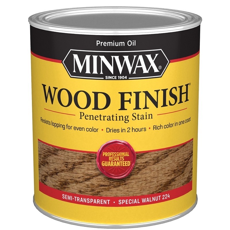 Minwax 70006444 Wood Stain, Special Walnut, Liquid, 1 qt, Can
