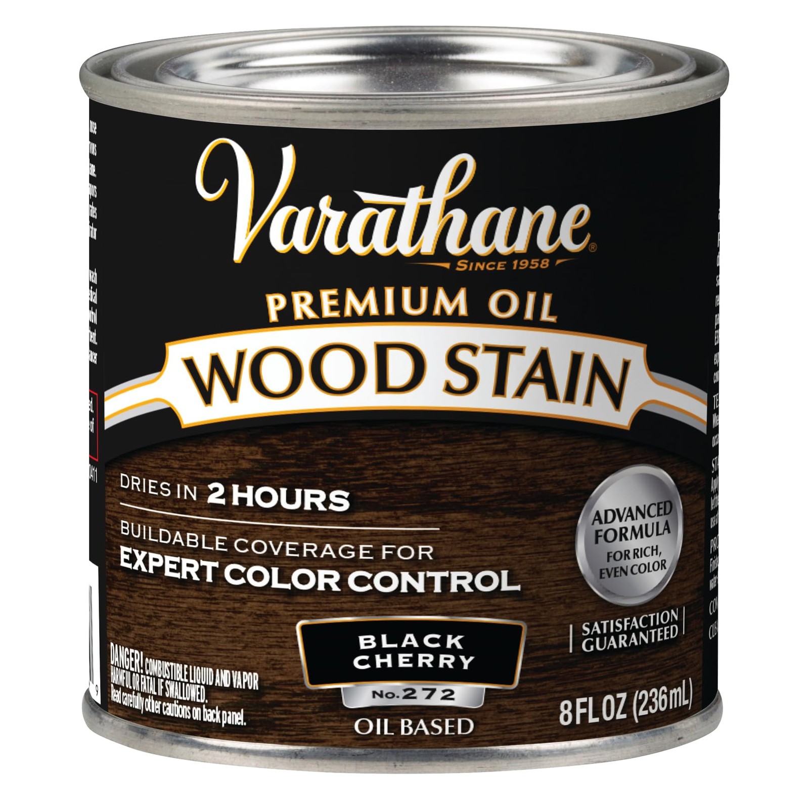 Varathane 1/2 pt Rust-Oleum 241413 Black Cherry Half Pint (Pack of 1),