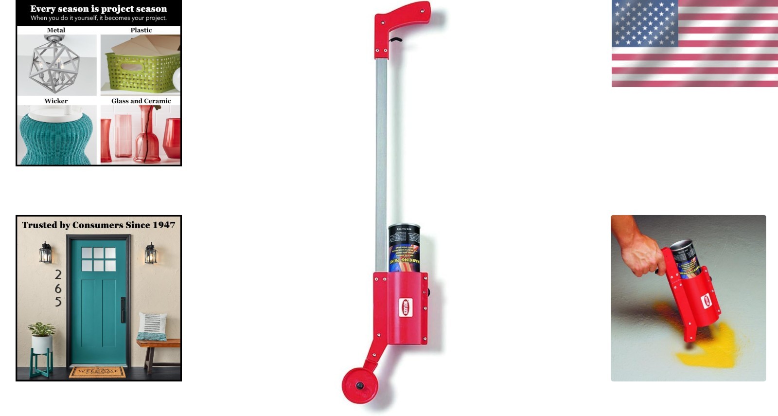 Convenient Hand Held Wand – 1-1/2″ Paint Width