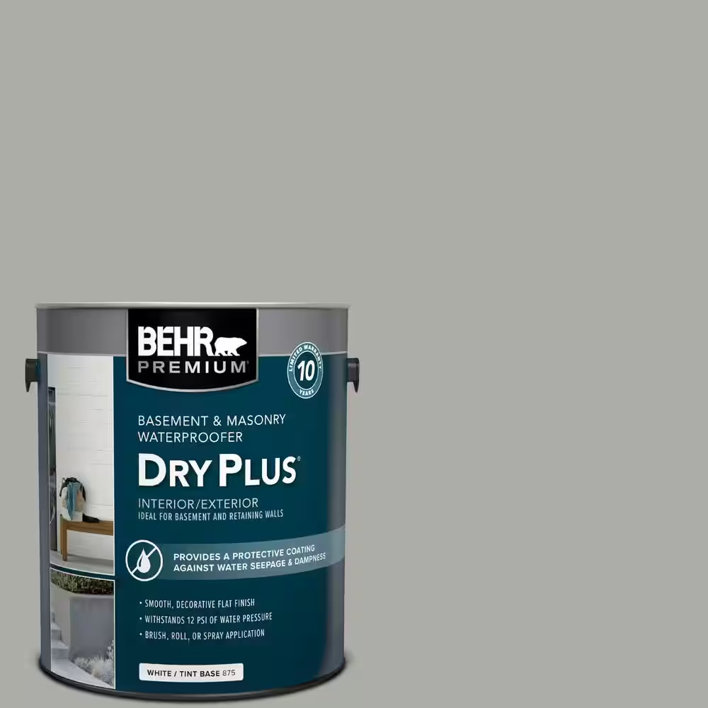 1 Gal. Basement Gray Basement and Masonry Waterproofer