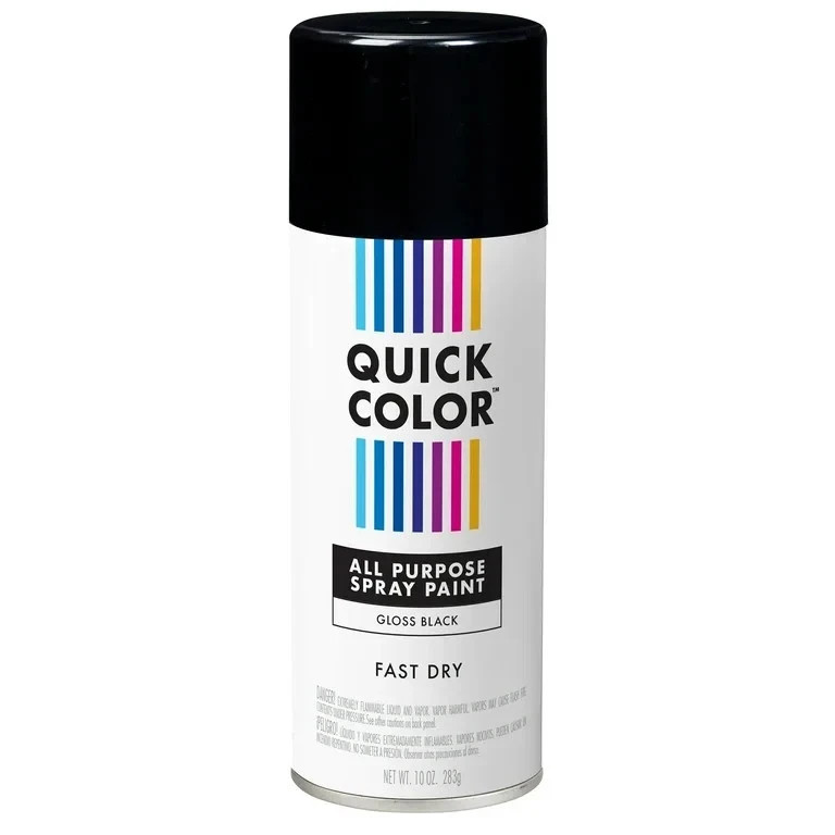 Black Gloss All Purpose Spray Paint, 10 oz – NO SHIP TO CALIFORNIA