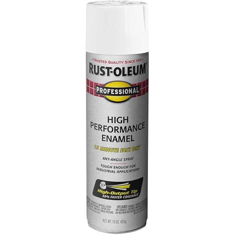 Durable Enamel Spray Paint Rust Resistant Interior Exterior Metal Wood Surface