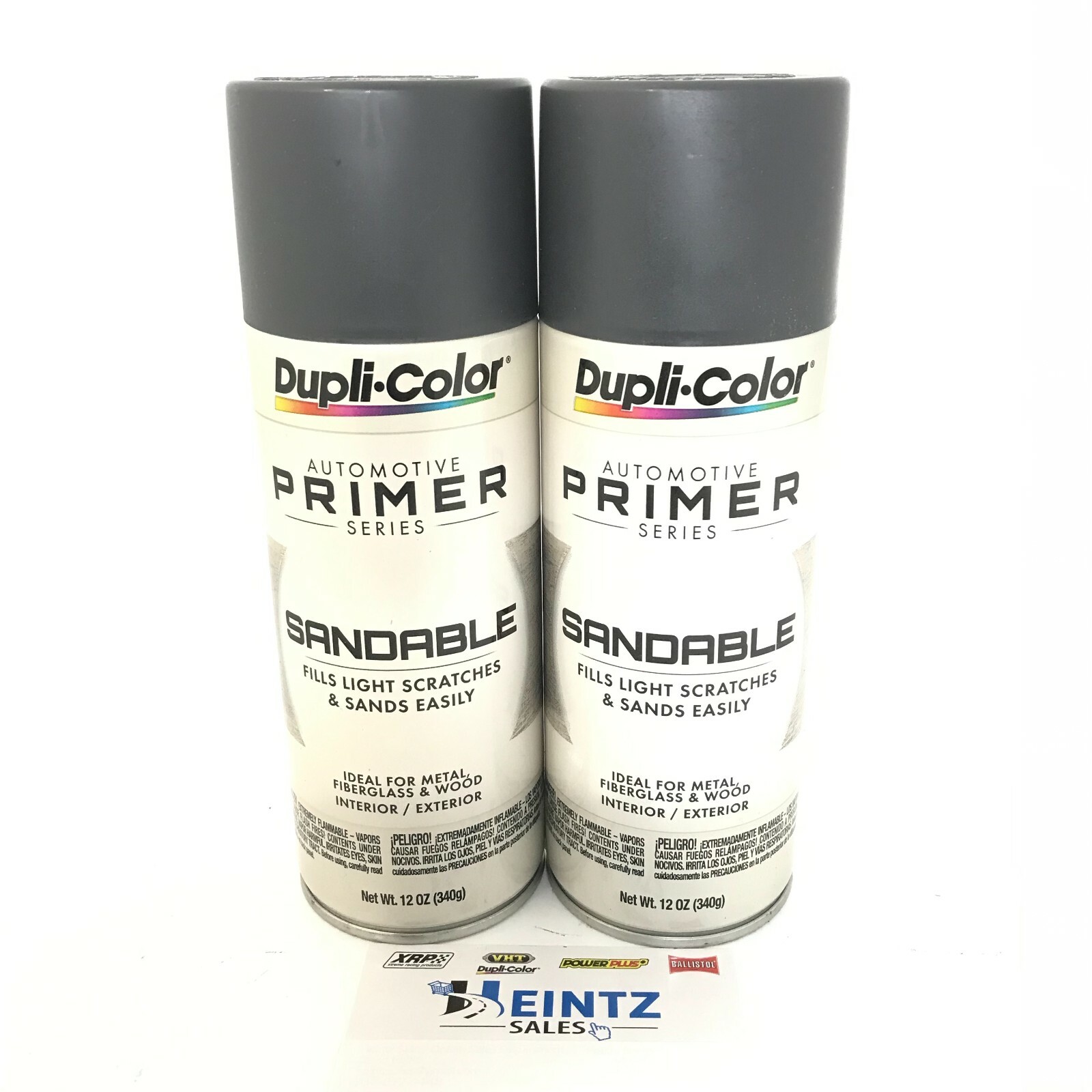 Duplicolor DAP1692-2 PACK GRAY HOT ROD Sandable Filler Primer – 12 oz
