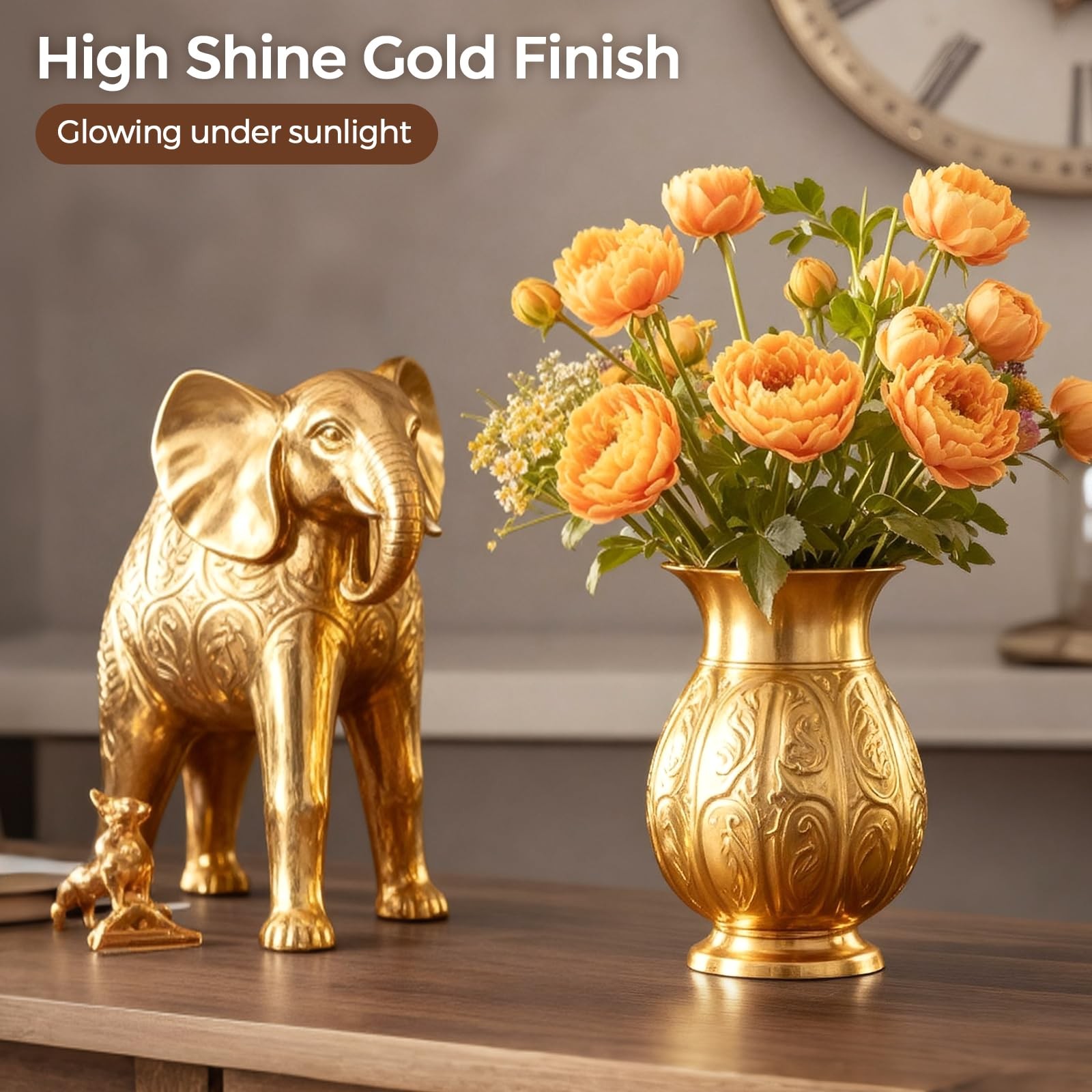 Gold Leaf Paint – 2oz/60ml Metallic Gold Acrylic Paint, Water-Based Non Toxic…