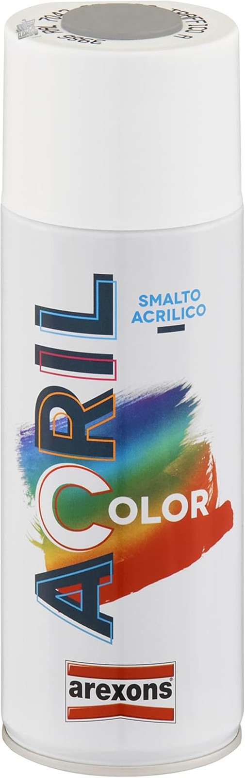 Acrylic Spray Polish RAL 7042 Traffic Grey 400ml Paint Metal Wood Wall
