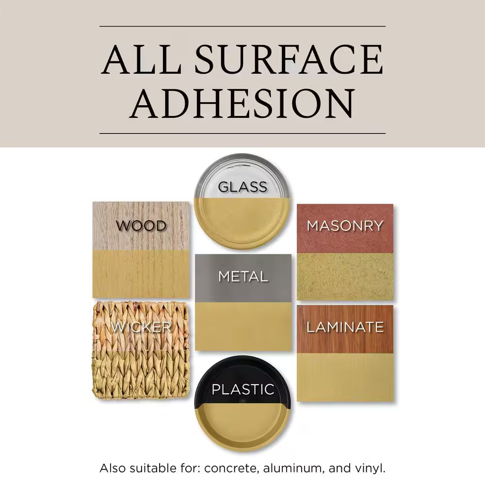 11 Oz. All Surface Metallic Matte Gold Spray Paint and Primer in One (Case of 6)