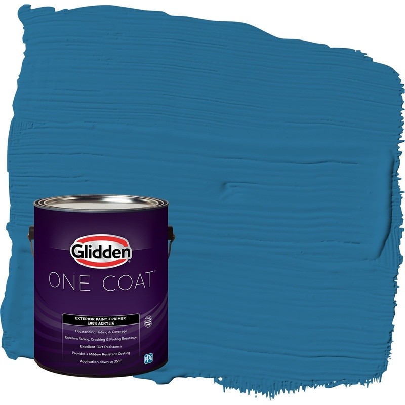 One Coat Interior Paint Low Odor Low VOC Mildew Resistant 100% Acrylic Coverage