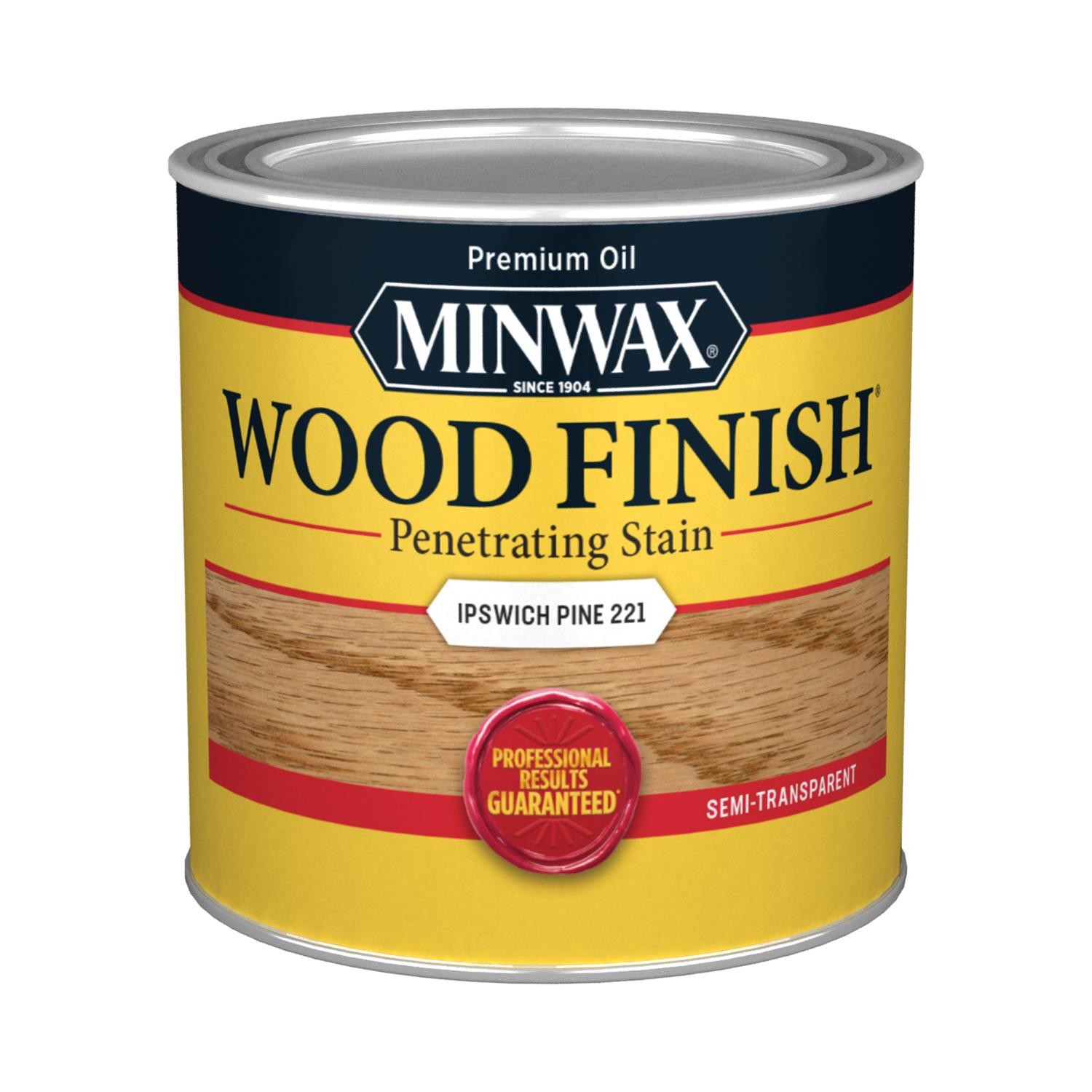 Minwax 222104444 Pine 150 sq. ft. Coverage Wood Stain 1/2 Pint (Pack of 4)
