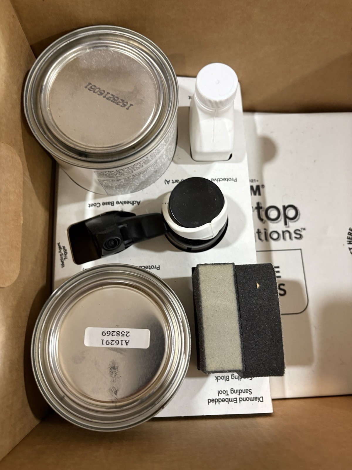RUSTOLEUM DESERT SAND TRANSFORMATIONS COUNTERTOP REFINISHING SYSTEM ✨new