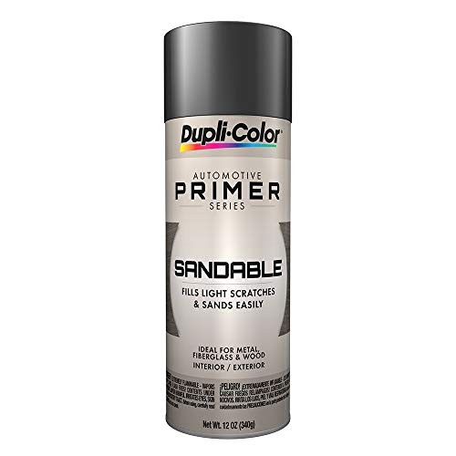 Dupli Color Sandable Automotive Primer Gray 12 Ounce Fast Drying Spray Paint