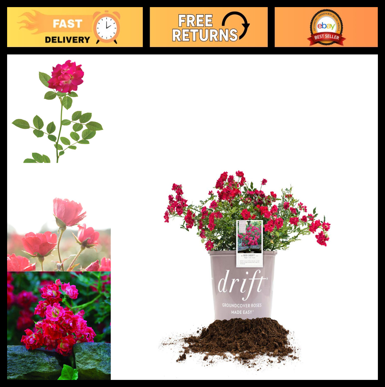 Red Drift 1 Gallon – Vibrant Color Enhancer for Aquariums & Landscaping