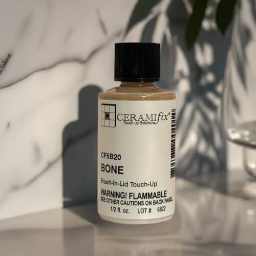 Ceramifix.5 oz Bone Touch up Paint for Tile, Appliances and More