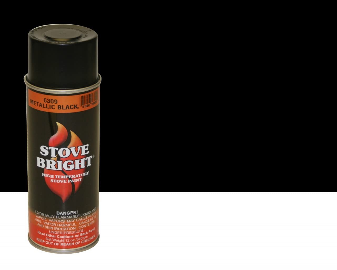 Stove Bright High Temp Spray Paint, Satin, Up To 1200 Degrees, 12 Ounce (Pack…