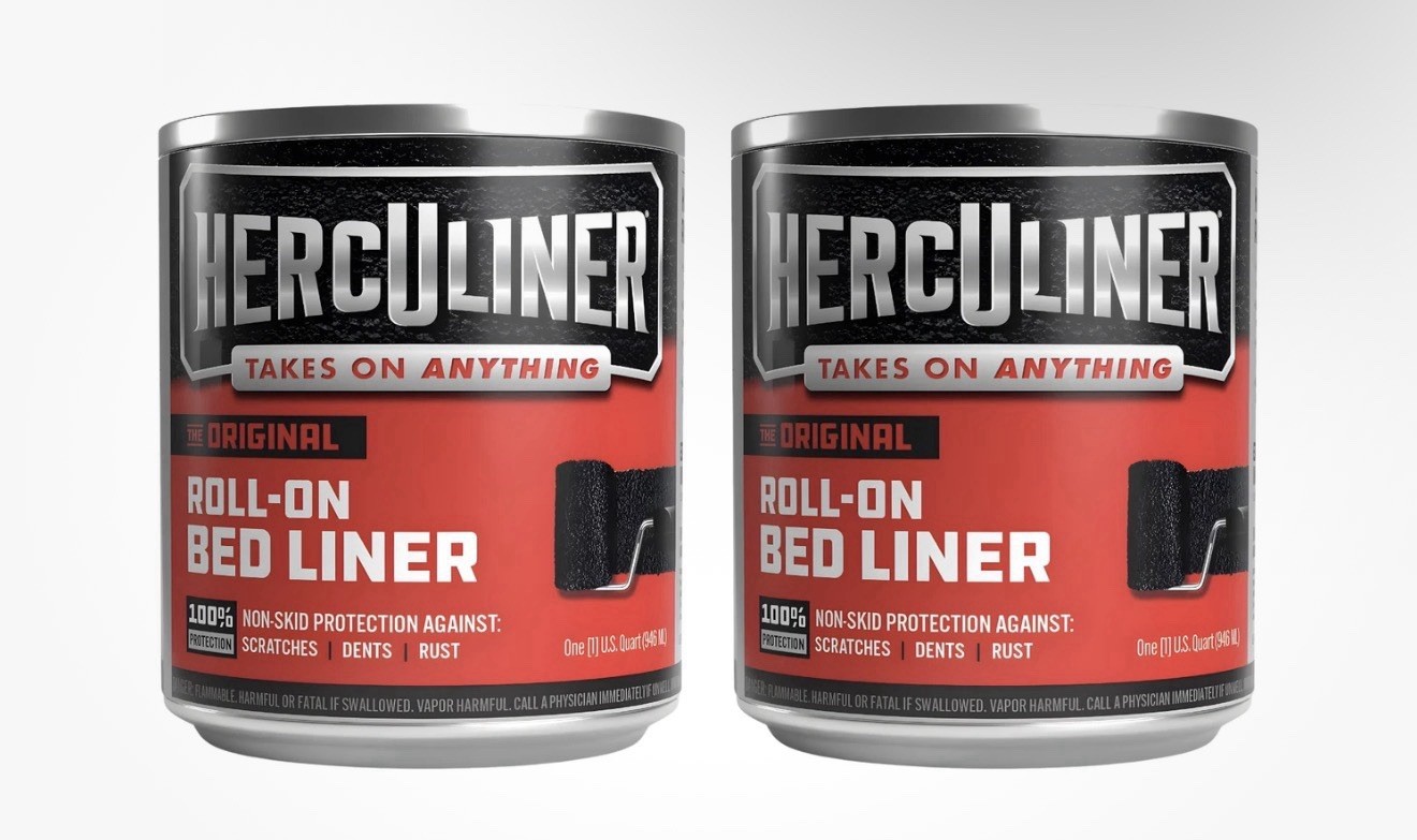 2 Herculiner Truck Bed Liner Black Textured Protection J-B Weld HCL1B7 *SAVE 💰*