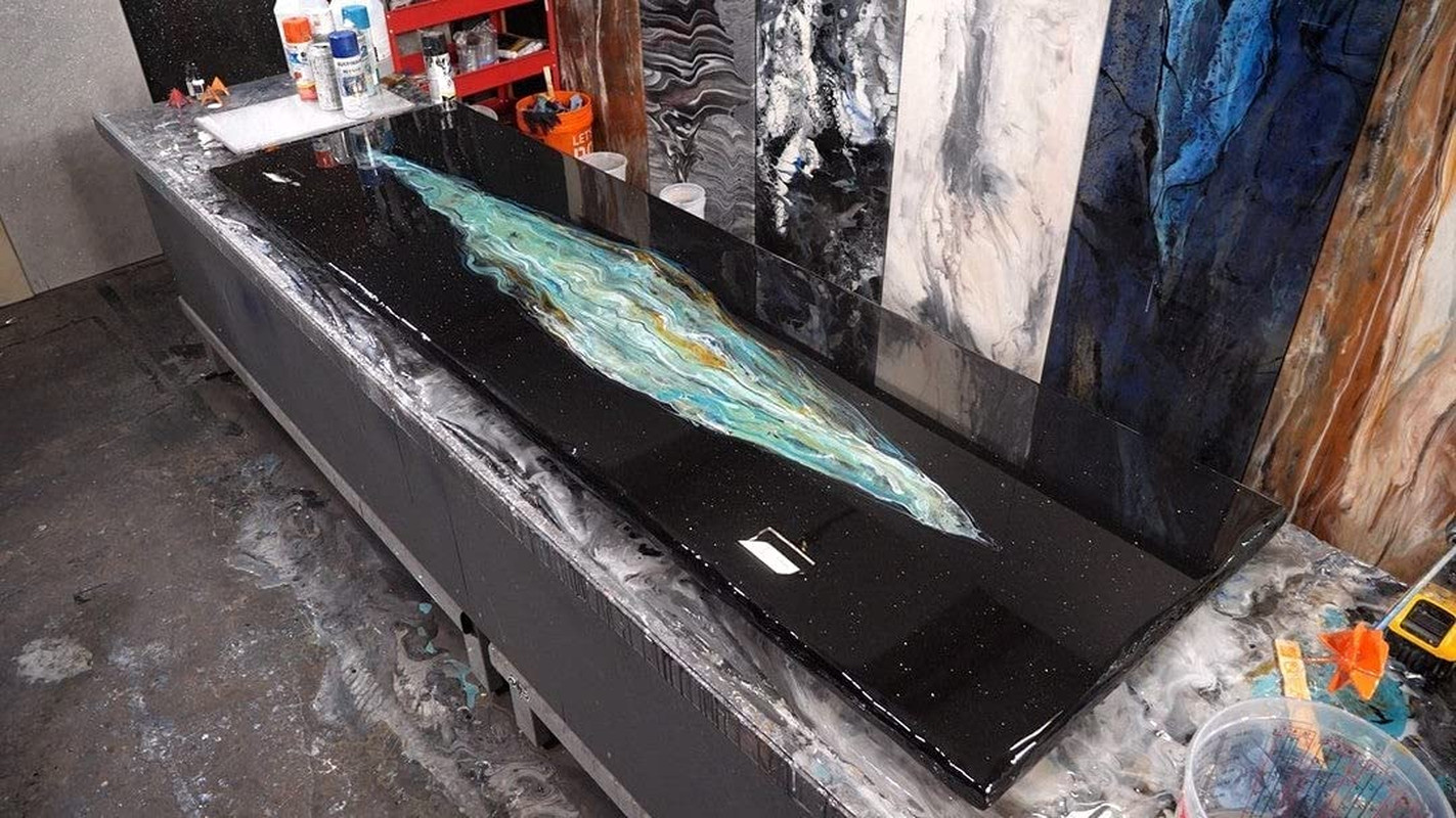32 oz. Epoxy Undercoat for Countertops: Seals & Bonds – for Stone Coat Projects