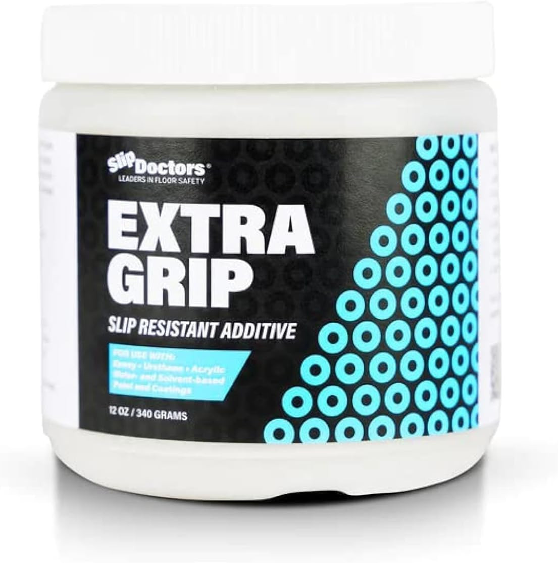 Non-Slip Paint Additive for Color Epoxy, Urethane, & Acrylic Paint – Extra Grip