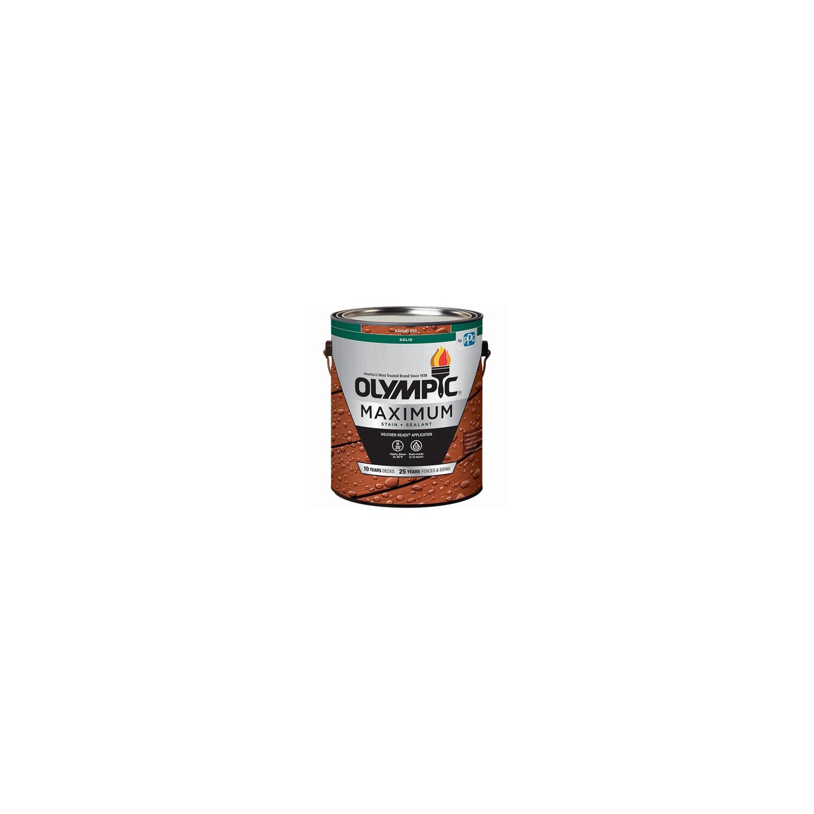 Olympic 79614A/01 Maximum Deck, Fence & Siding Stain & Sealant, Exterior,