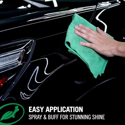 Hybrid Solutions Ceramic Acrylic Black Car Wax Spray, Restores Apperance of