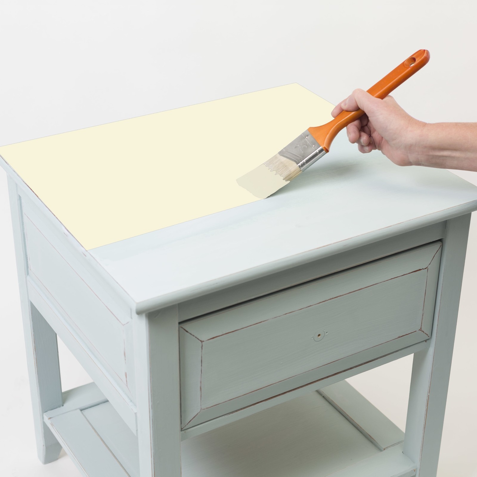 Rust-Oleum Chalked Ultra Matte Chiffon Cream Quart Paint Cabinets Furniture DIY